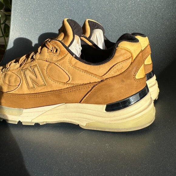 NEW BALANCE 992 M992LX WHEAT MADE IN USA Size 11.5 - Picture 6 of 10